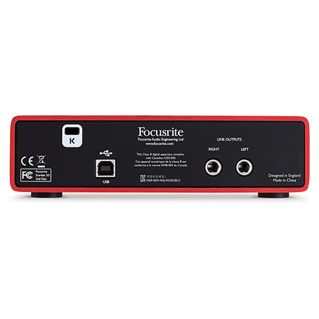 השכרת כרטיס קול Focusrite Scarlett 2i2 – תמונה 2